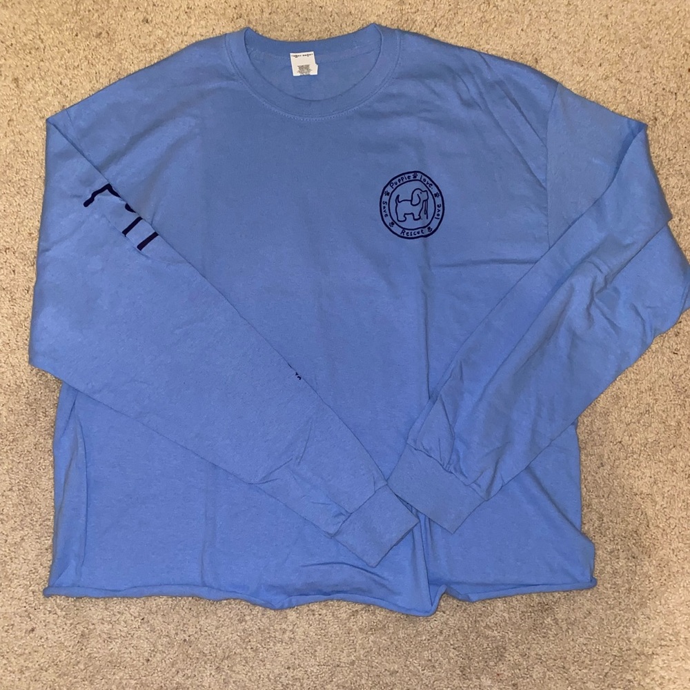 Puppy Love Captain America long sleeved tee